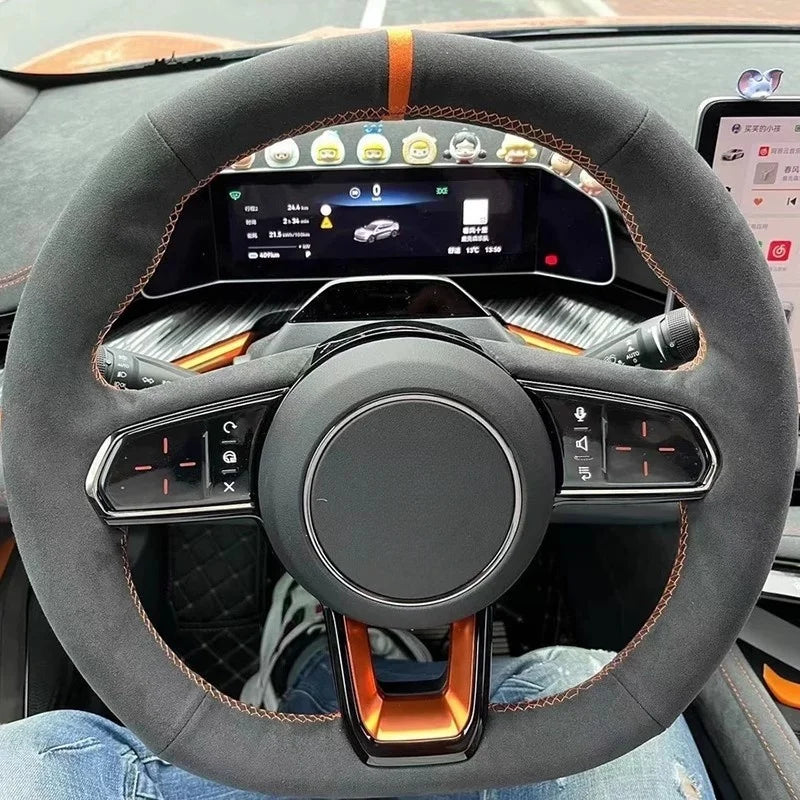 Soft Suede Steering Cover