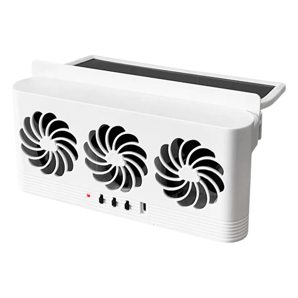 Solar Car Vent Fan