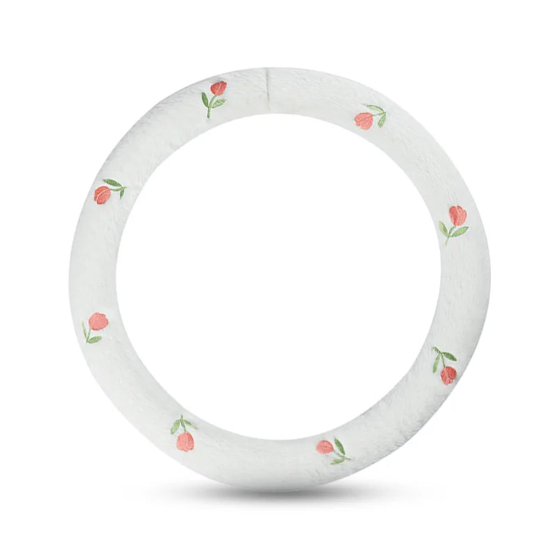 Cartoon Plush Steering Cover