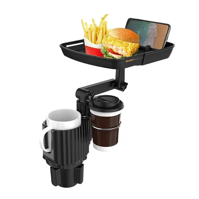 Rotating Car Beverage Tray