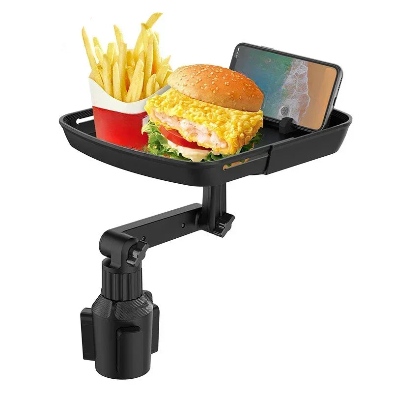 Rotating Car Beverage Tray