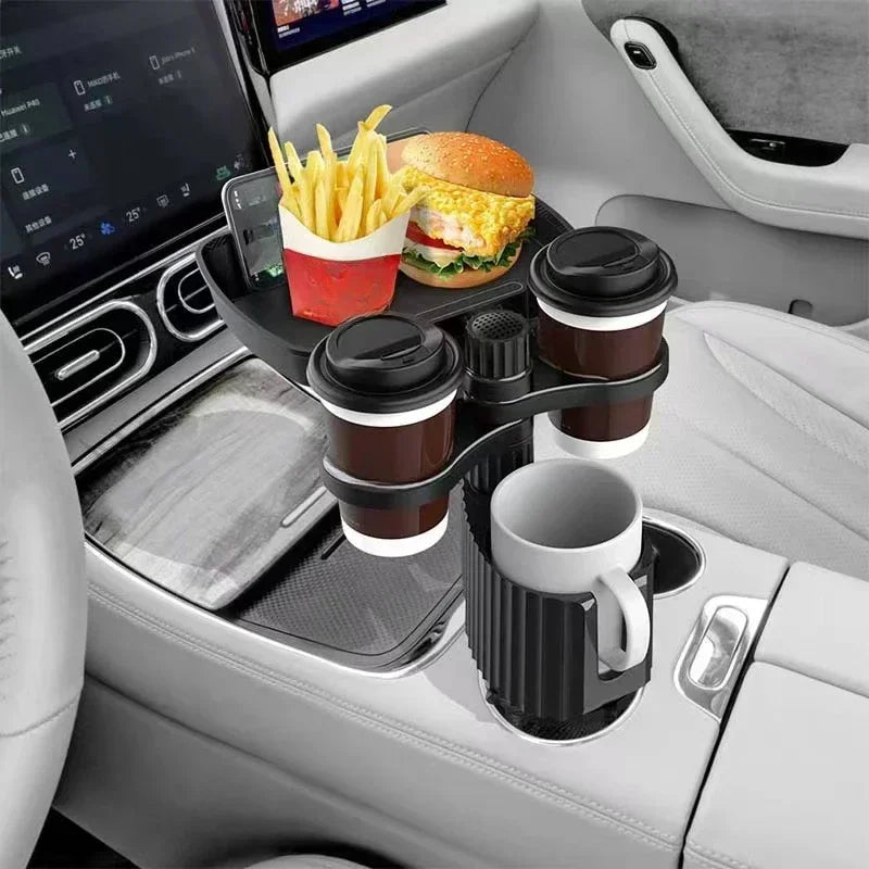 Rotating Car Beverage Tray
