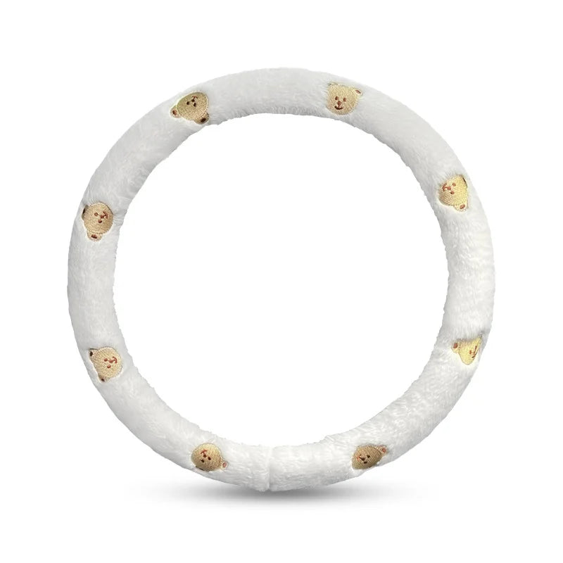 Cartoon Plush Steering Cover