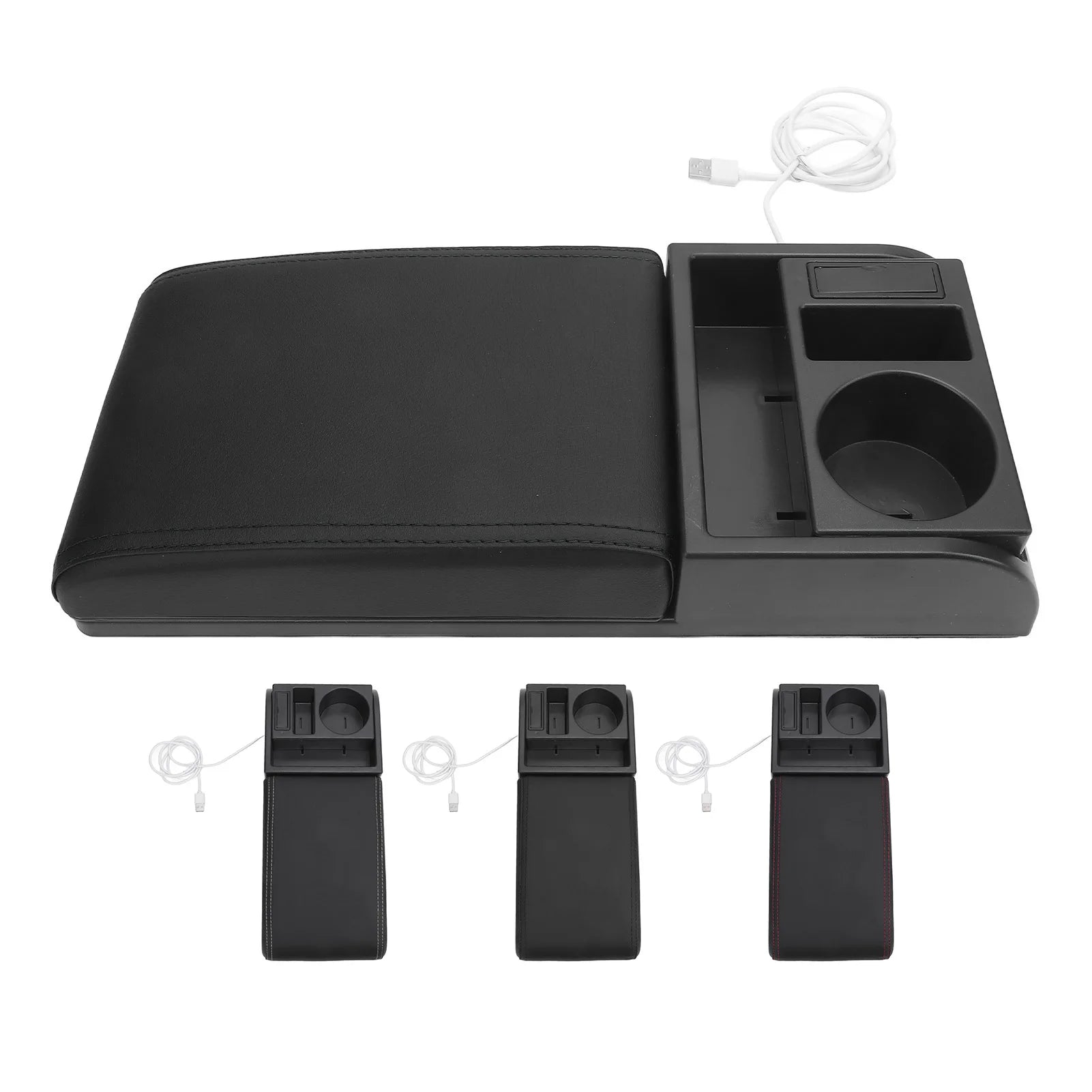 PU Leather Armrest Pillow